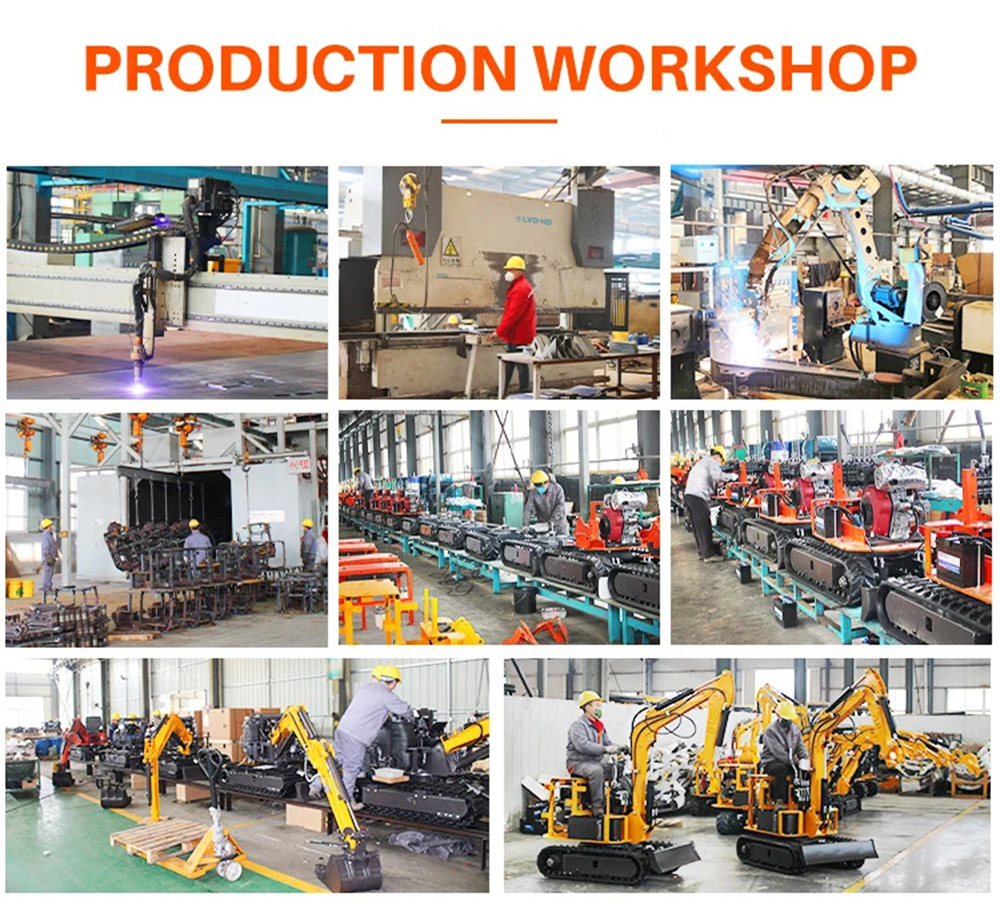 Excavator mini untuk lansekap