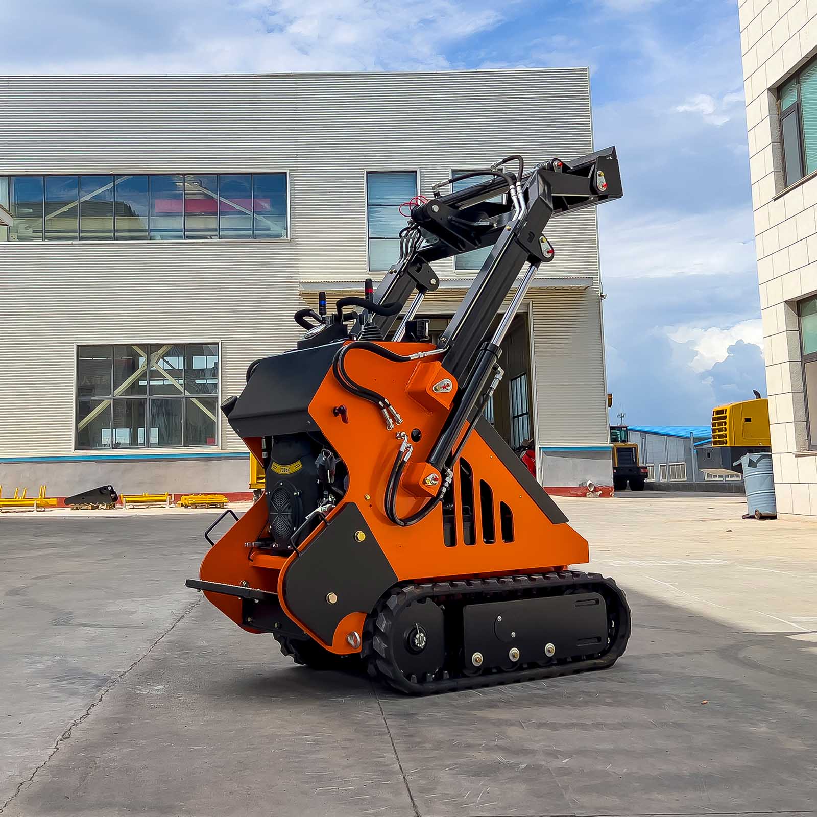 Rubber Crawler Skid Steer Loader