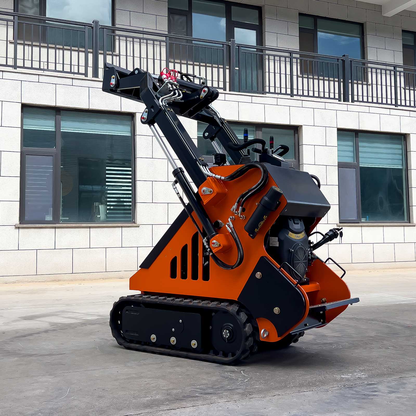 Rubber Crawler Skid Steer Loader