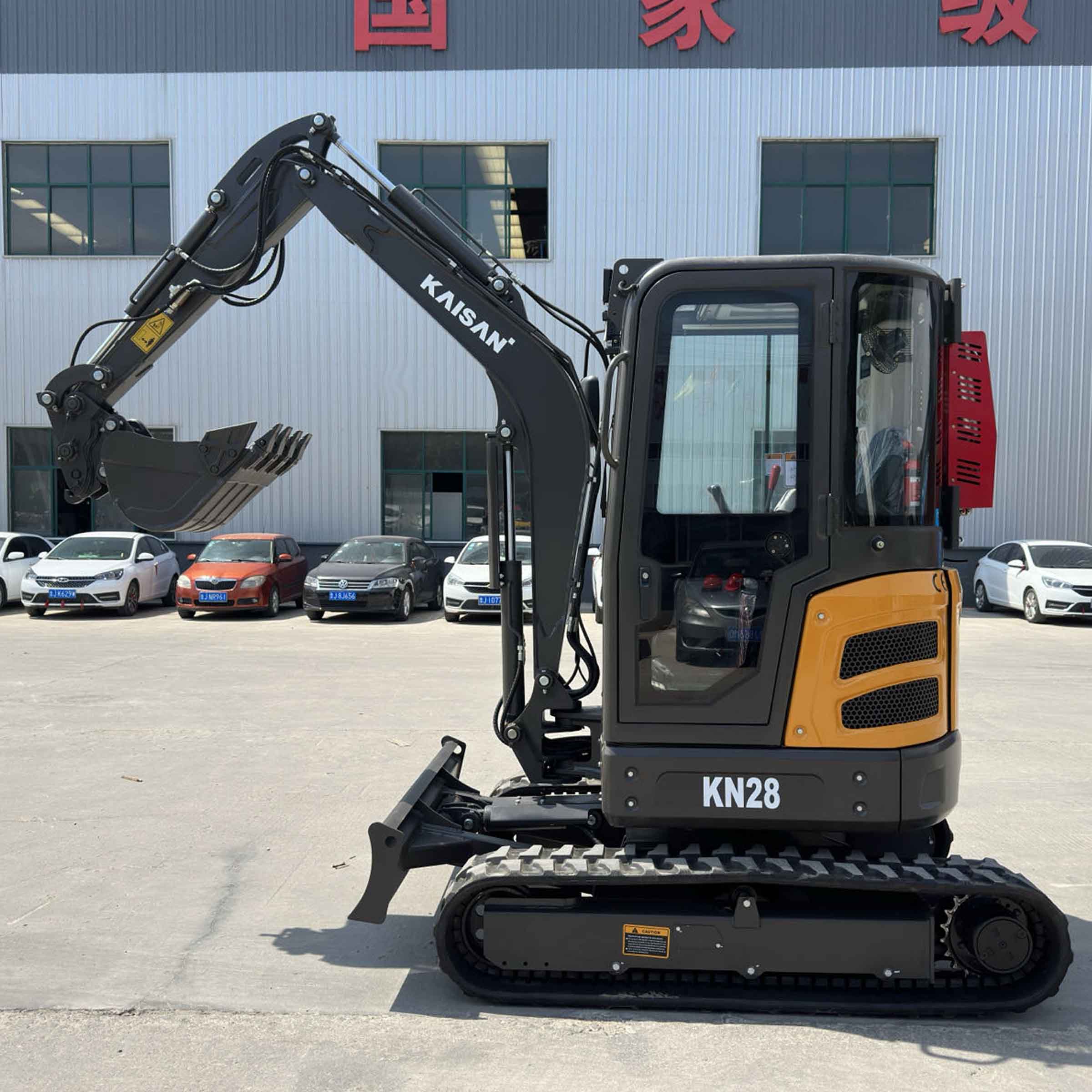 Miniexcavadora 2,8 toneladas