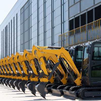 Mini Excavator Shipment Site