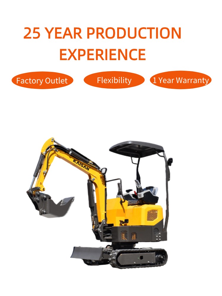 Minibagger KN10-9 mit Kubota-Motor im Garten Minibagger KN10-9 mit Kubota-Motor im Garten