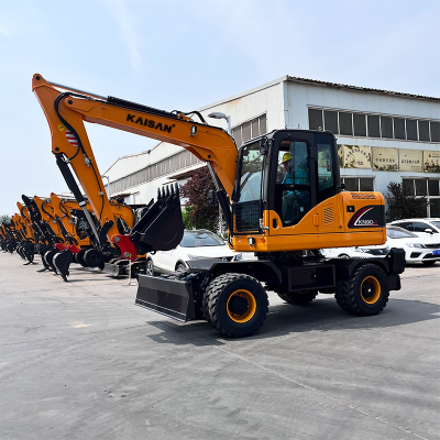 High Quality Wheel Excavator 8 Ton