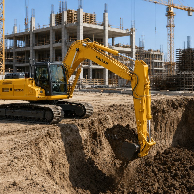 Máy xúc thủy lực bánh xích