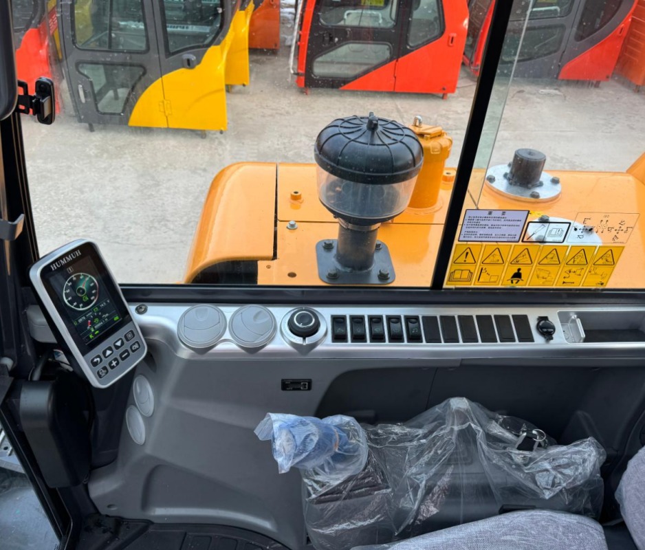 6-Tonnen-Raupenbagger für die Landschaftsgestaltung mit 0,21 m³ Schaufel