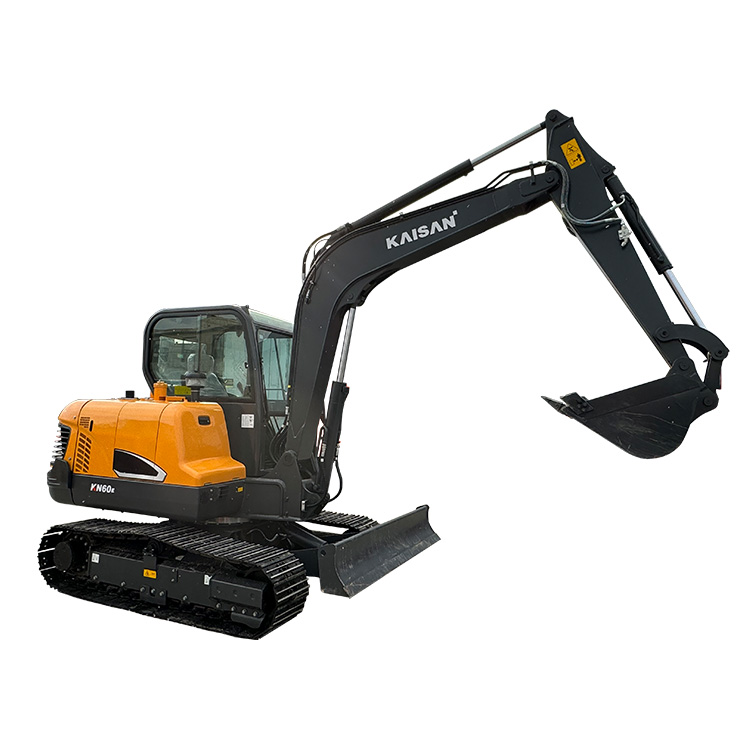 Kentsel İnşaat İçin Kompakt 6 Tonluk Paletli Ekskavatör
