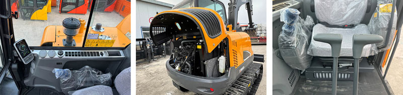 Pelle sur chenilles 6 tonnes