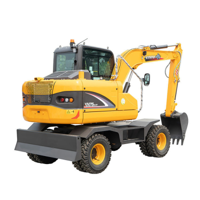 6 Ton Wheeled Excavator With Hydraulic Quick Coupler