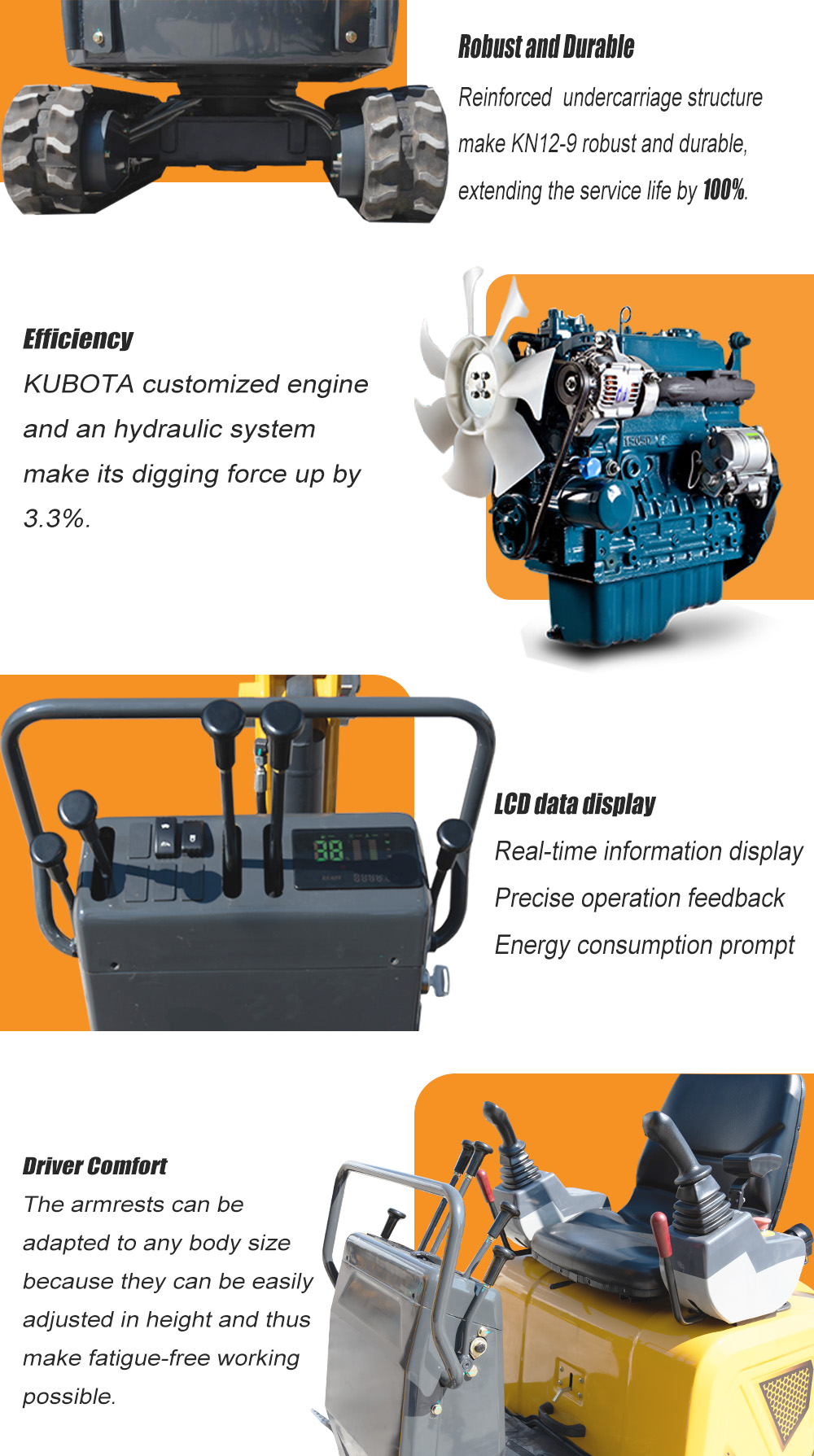 Máquina microexcavadora de 1,2 toneladas Máquina microexcavadora de 1,2 toneladas