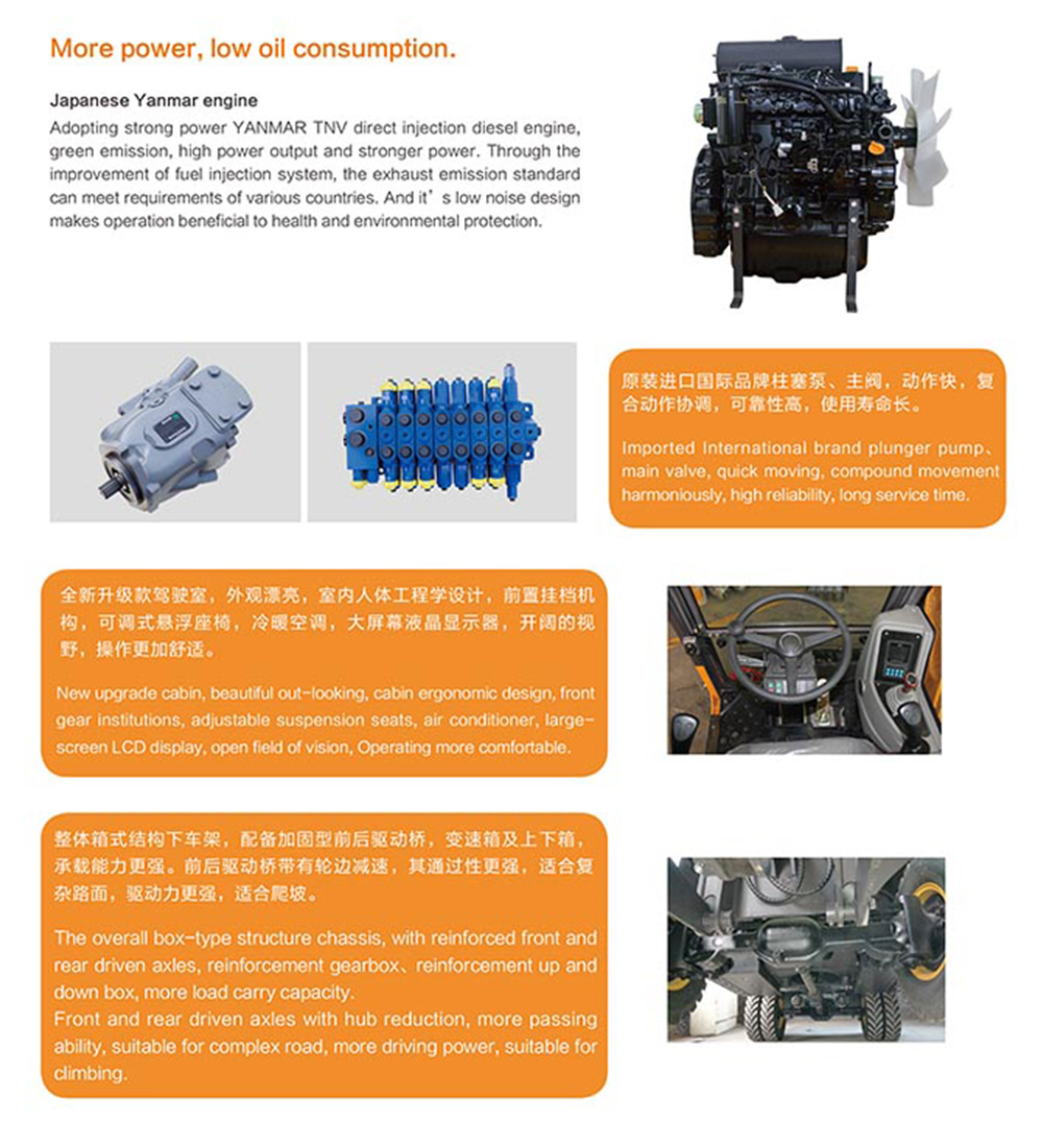 حفارة ذات عجلات متعددة الوظائف 8 طن حفارة ذات عجلات متعددة الوظائف 8 طن