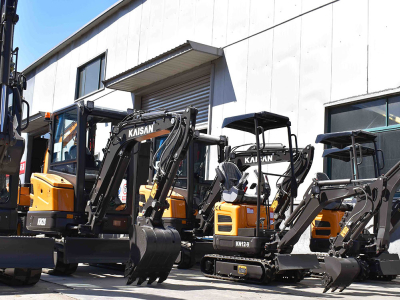 Excavator exhibition