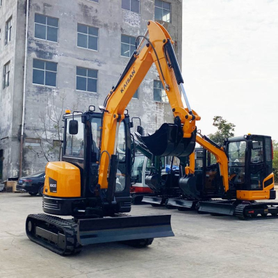 Euro5 Certified KN35 Mini Excavator For Trenching Work