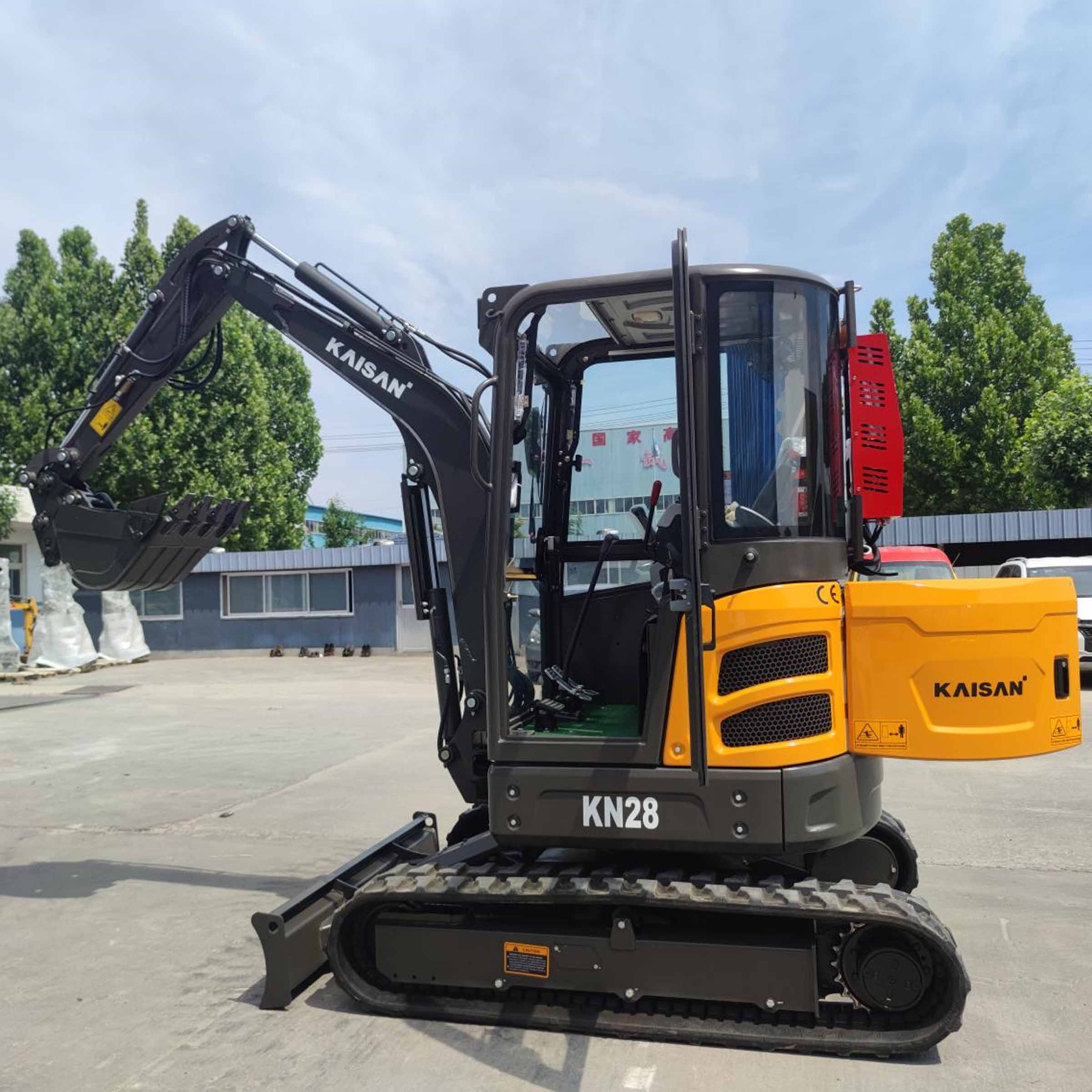Miniexcavadoras de precisión