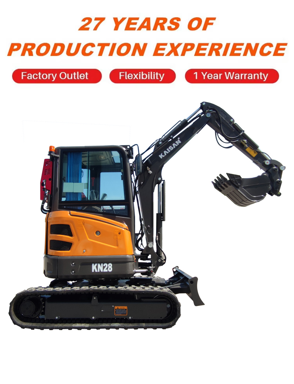 2,8 T Raupenbagger 2,8 T Raupenbagger