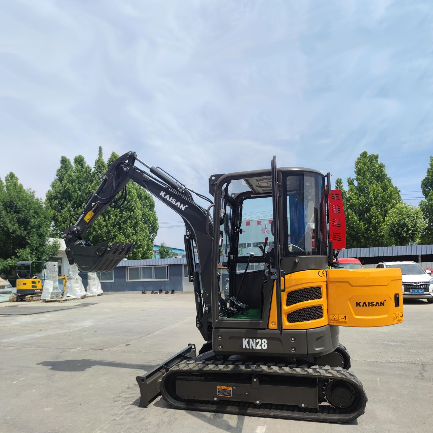 Operação de escavadora Farm City