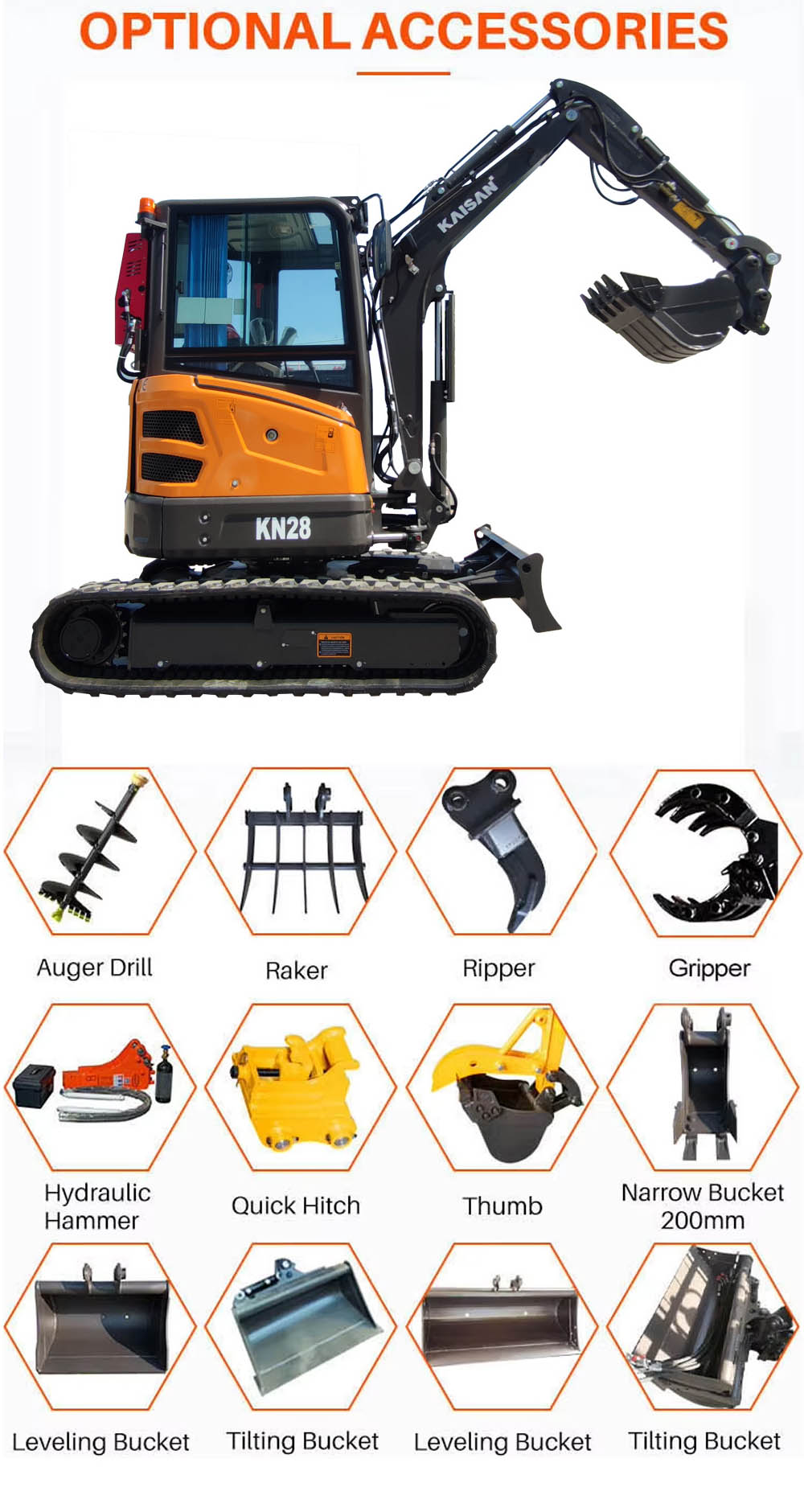 2.8 Ton Micro Crawler Excavator