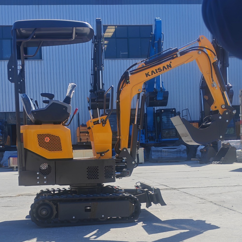 Miniexcavadora KN10-9 para paisajismo y agricultura