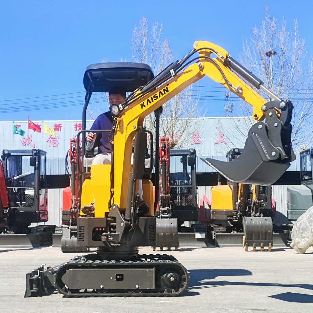 Miniexcavadora KN10-9 para paisajismo y agricultura