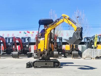 Excavadora de orugas