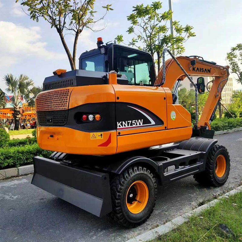 Excavadora de ruedas pequeña 6 T