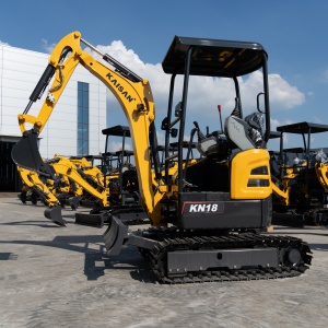 Miniescavatore cingolato