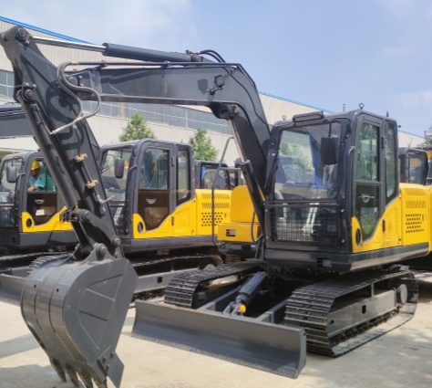 8-тонный новый бытовой прецизионный настраиваемый экскаватор