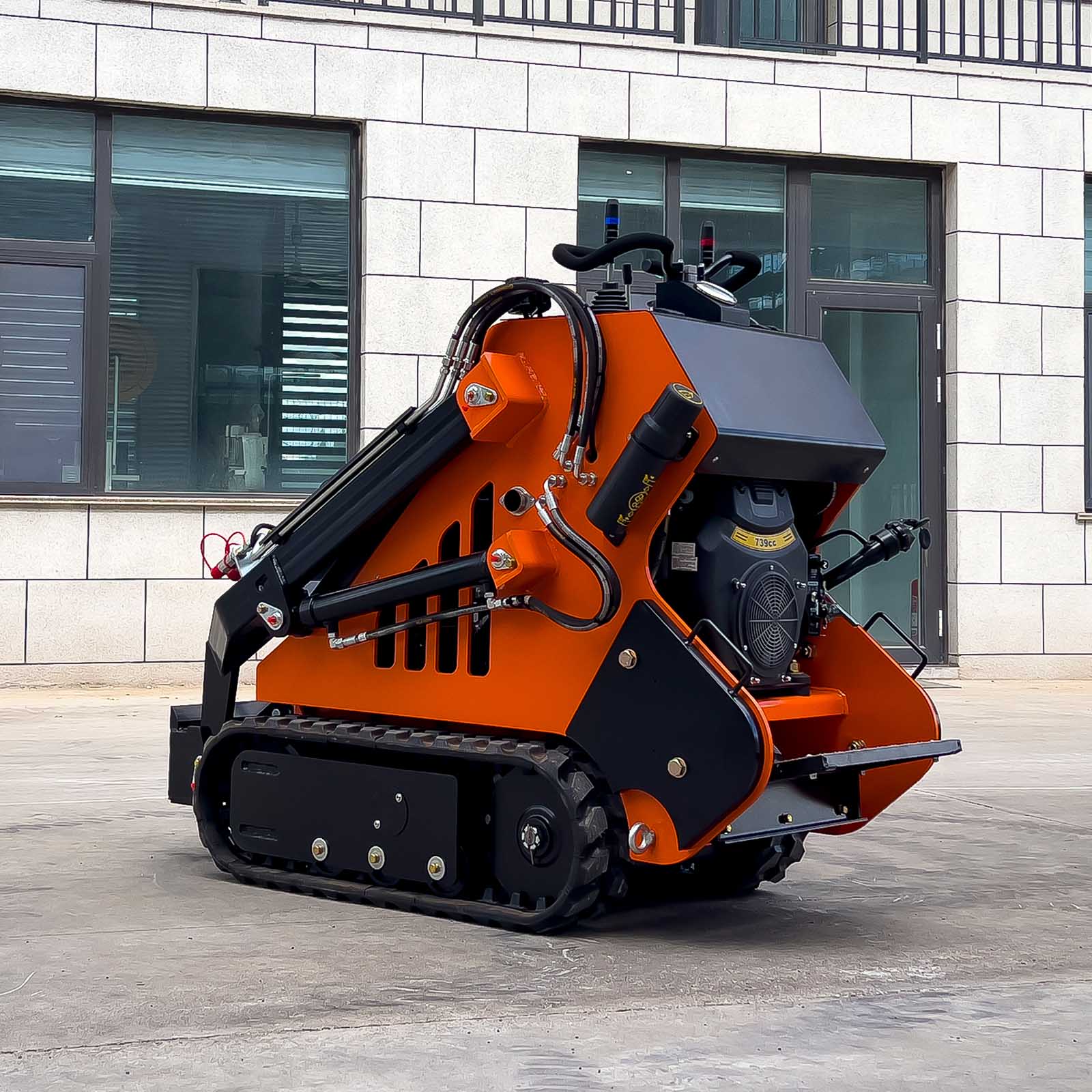 Compact Skid Steer Loader With High Performance Hydraulics