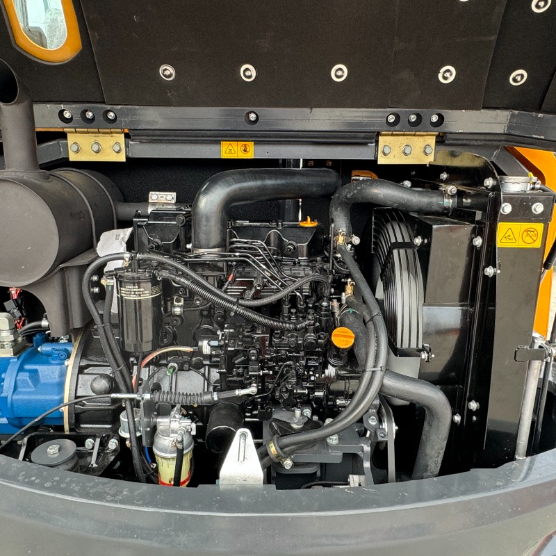 mini-pelle pour les travaux publics