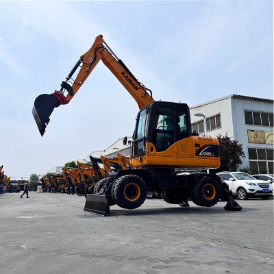 8 Ton Multi Function Wheel Excavator